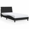 vidaXL Bed Frame without Mattress "Hanko" Black 107x203 cm King Single Velvet