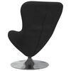 vidaXL Egg Chair Black Velvet
