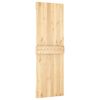 vidaXL Door NARVIK Natural 70 x 210 cm Solid Pine Wood