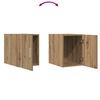vidaXL Wall-Mounted Cabinet Artisan Oak 30 x 42.5 x 39.5 cm