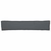 vidaXL Pallet Cushion Anthracite 200 x 40 x 8 cm Oxford Fbric