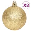 vidaXL 70 Piece Christmas Bauble Set Gold and Red