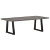 vidaXL Coffee Table with Live Edges 115x60x40 cm Solid Acacia Wood