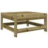 vidaXL 3 Piece Garden Lounge Set Impregnated Wood Pine