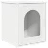 vidaXL Cat House White 53 x 52 x 60 cm Engineered Wood