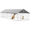 vidaXL Outdoor Dog Kennel with Roof 600x200x150 cm