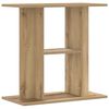 vidaXL Aquarium Stand Artisan Oak 60x30x60 cm Engineered Wood