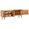 vidaXL TV Cabinet 120x30x45 cm Solid Mango Wood