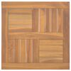vidaXL Square Table Top 50x50x2.5 cm Solid Wood Teak