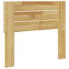 vidaXL Headboard 90 cm Solid Wood Oak