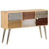 vidaXL Sideboard 120x30x75 cm Solid Mango Wood