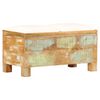vidaXL Storage Bench Solid Reclaimed Wood 80x40x40 cm