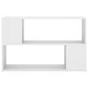 vidaXL Book Cabinet White 100x24x63 cm Engineered Wood