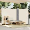 vidaXL Patio Retractable Side Awning 170x1200 cm Cream
