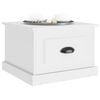 vidaXL Coffee Table White 50x50x35 cm Engineered Wood