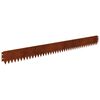 vidaXL Lawn Edge with Top Bended 20 pcs 103x10cm Steel Rusty