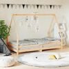 vidaXL Kids Bed Frame 90x190 cm Solid Wood Pine