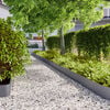 vidaXL Lawn Edging 10 pcs 20 x 103 cm Steel Anthracite