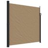 vidaXL Retractable Side Awning Taupe 200x300 cm