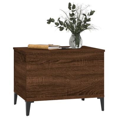 vidaXL Coffee Table Brown Oak 60x44.5x45 cm Engineered Wood