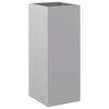 vidaXL Planter Silver 32x29x75 cm Galvanised Steel
