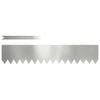 vidaXL Lawn Edging 30 pcs 100 x 0.05 x 20 cm Galvanised Steel Silver