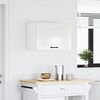 vidaXL Kitchen Wall Cabinet Kalmar High Gloss White Engineered Wood