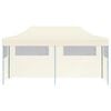 vidaXL Cream Foldable Pop-up Party Tent 3 x 6 m