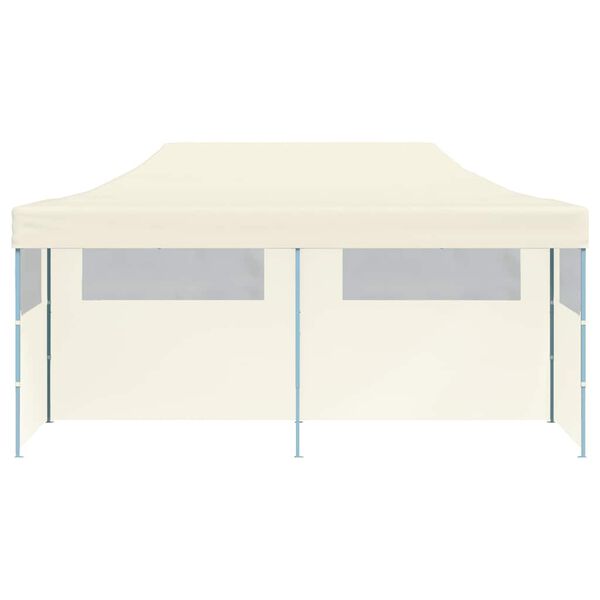 vidaXL Cream Foldable Pop-up Party Tent 3 x 6 m