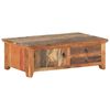 vidaXL Coffee Table 90x50x31 cm Solid Reclaimed Wood