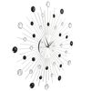 vidaXL Wall Clock with Quartz Movement Modern Design 50 cm