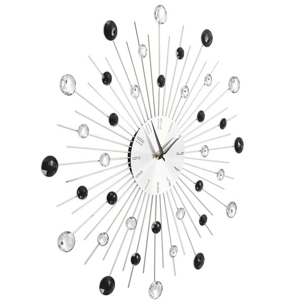 vidaXL Wall Clock with Quartz Movement Modern Design 50 cm