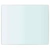 vidaXL Shelves 2 pcs Panel Glass Clear 30x20 cm