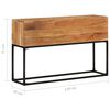 vidaXL Console Table 120x30x75 cm Solid Acacia Wood