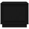 vidaXL Coffee Table Black 51x50x44 cm Engineered Wood