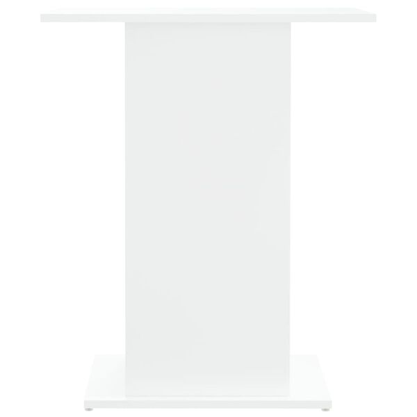 vidaXL Aquarium Stand White 60.5x36x72.5 cm Engineered Wood