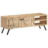 vidaXL TV Cabinet 110x30x40 cm Solid Mango Wood