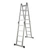 vidaXL Aluminium Step Ladder 8 Steps 150 kg