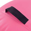 vidaXL Inflatable Gymnastic Roll with Pump 120x75 cm PVC Pink