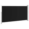 Patio Terrace Side awning 160 x 300 cm Black