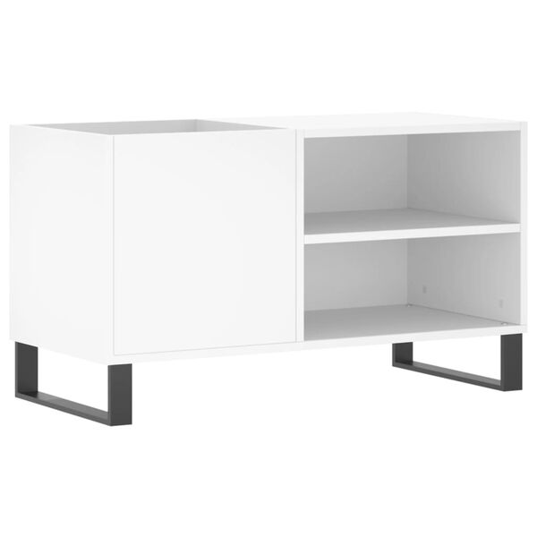 vidaXL Record Cabinet White 85x38x48 cm Engineered Wood
