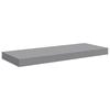 vidaXL Floating Wall Shelves 4 pcs Grey 60x23.5x3.8 cm MDF