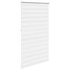 vidaXL Zebra Blind 120 x 230 cm White