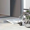 vidaXL Wheelchair Ramp Folding Silver 62 x 73 x 5 cm Aluminium