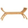 vidaXL Garden Bench | Warm Brown | Solid Teak Wood | Medium | Durable