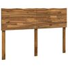 vidaXL Live Edge Headboard ROSTOCK Natural 135 cm Solid Acacia Wood