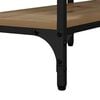vidaXL Console Table Artisan oak 160 x 29 x 80 cm Engineered wood
