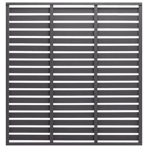 vidaXL Fence Panel WPC 180x180 cm Grey