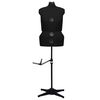 vidaXL Adjustable Dress Form Female Black L Size 44-50