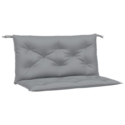 vidaXL Garden Bench Cushions 2pcs Grey 100x50x7 cm Oxford Fabric